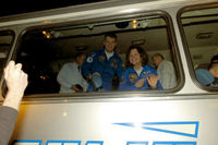 MagISSTra mission crew leaving the Cosmonaut Hotel