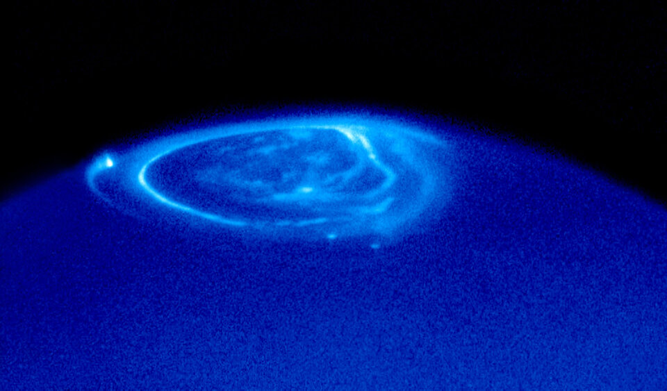 Jupiter experiences auroras similar to those on Earth
