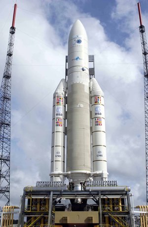 Envisat on the launch pad