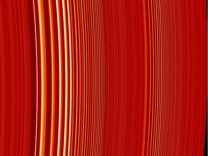 Saturn's ring waves