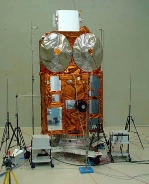 CryoSat in the acoustic chamber