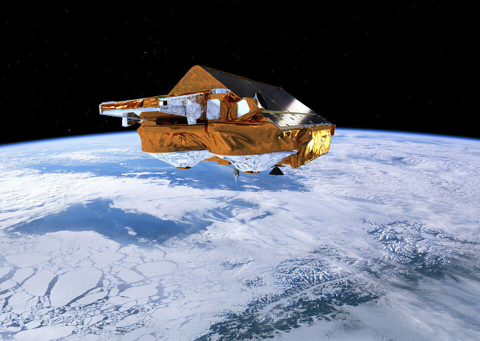 ESAn 'jääsatelliitti' CryoSat