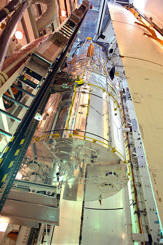 Hubble needed flexible blankets to fit into the Discovery Shuttle's cargo bay