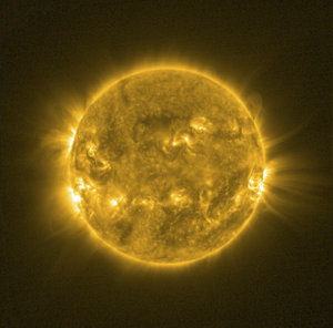 SWAP instrument on board ESA's Proba-2 sees the Sun, 30 July 2013