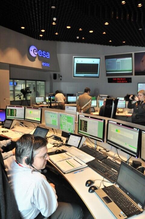 Mission control room