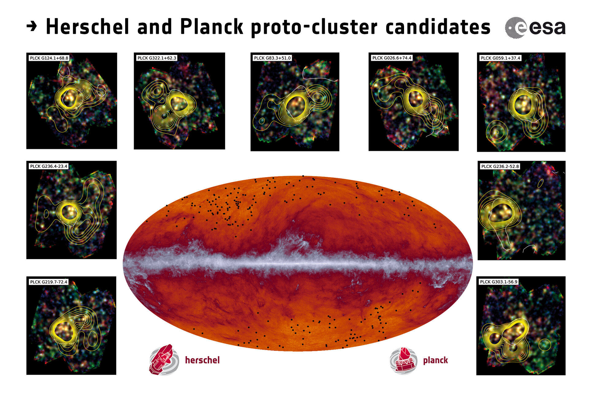 Proto-cluster candidates 