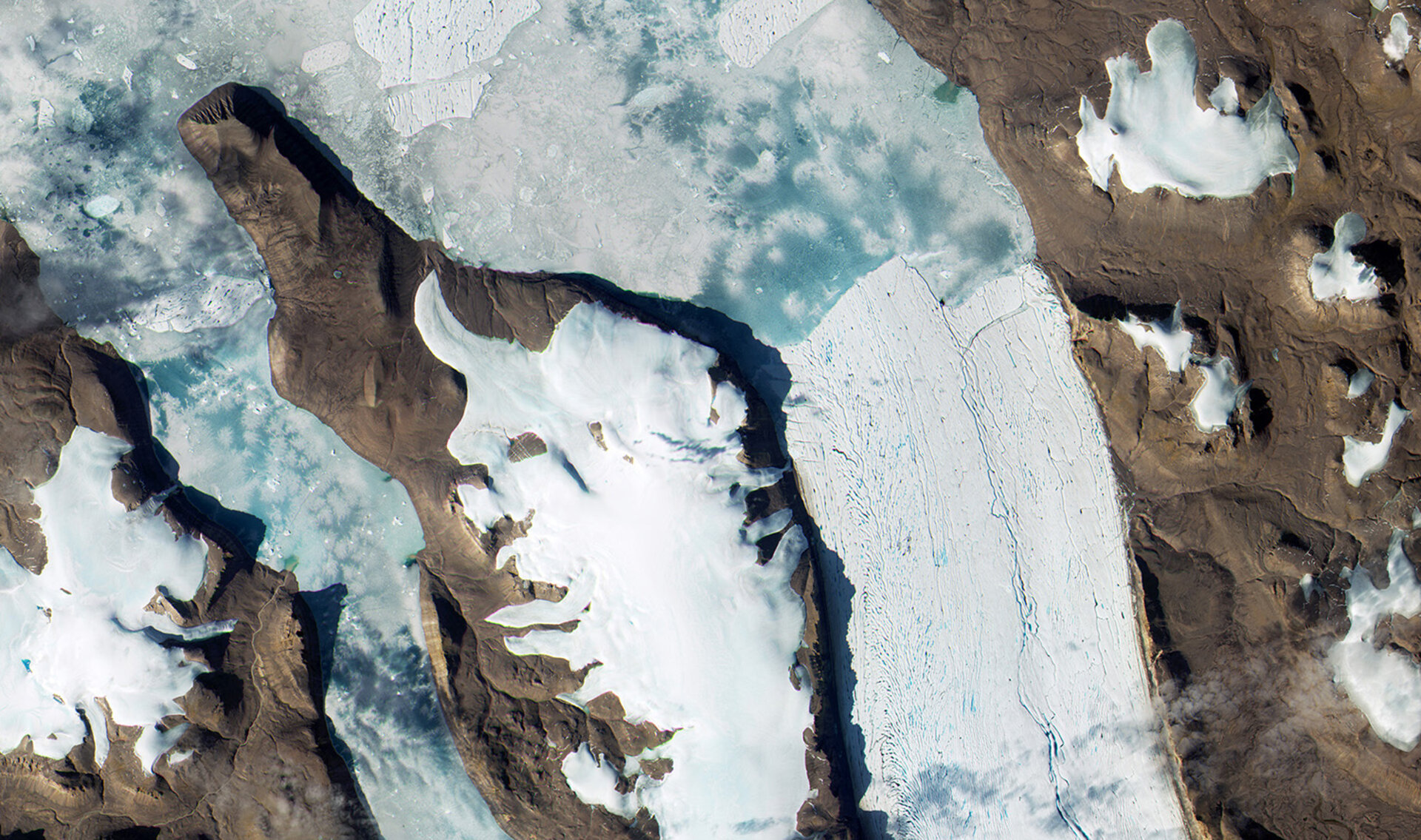 Greenland glaciers