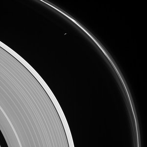 Saturn’s rings and Prometheus 