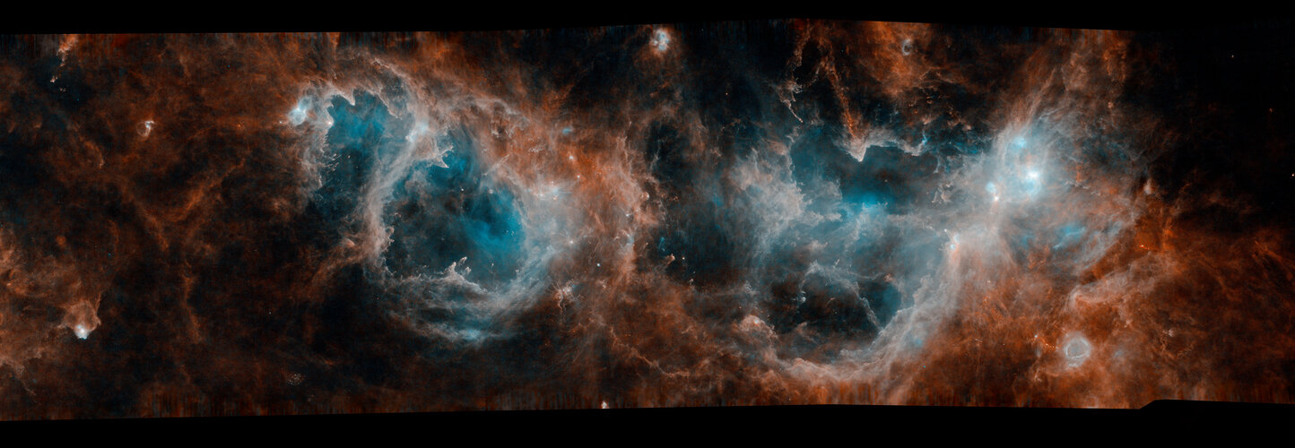 Herschel’s view of new stars and molecular clouds