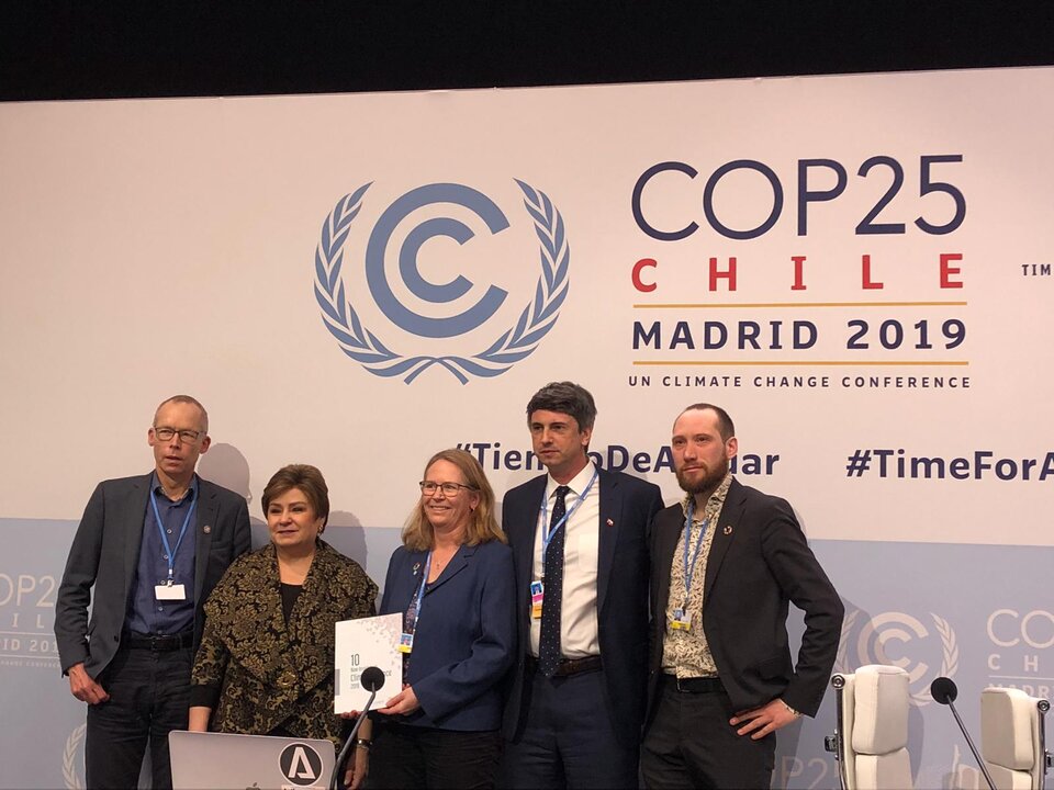 10 New Insights in Climate Science report at COP25