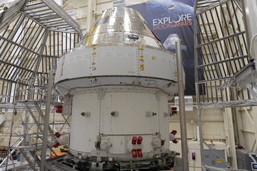Orion preparing for thermal tests