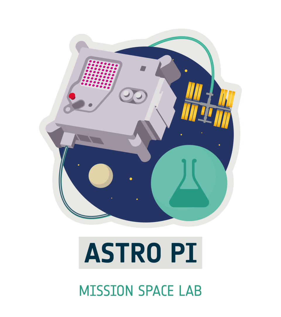 Astro Pi Mission Space Lab key visual 