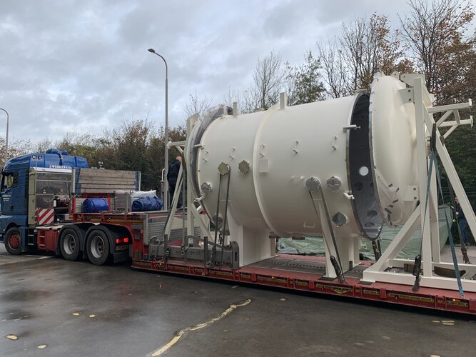 Arrival of world-first test facility