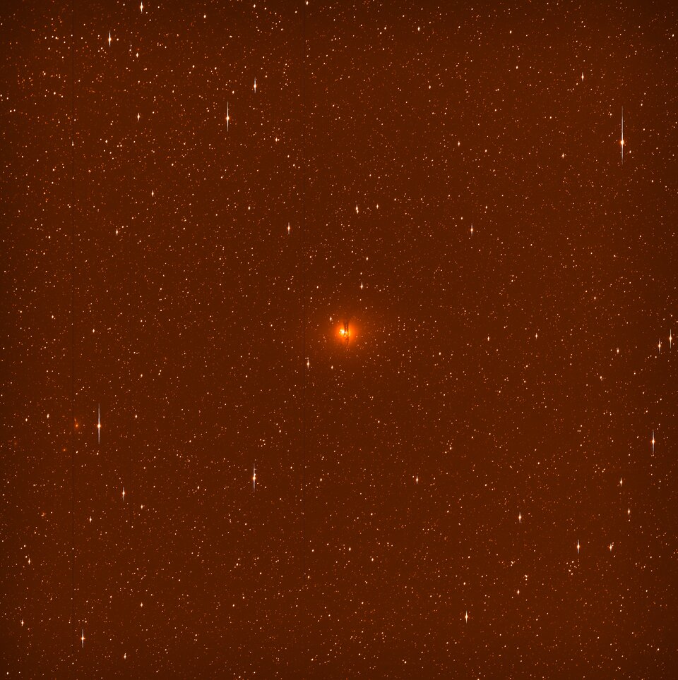 Pierwsze światło z teleskopu ESA w La Silla