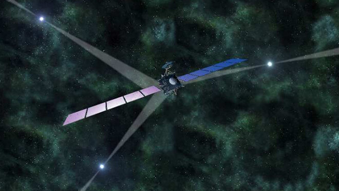 Navigating with the aid of pulsars