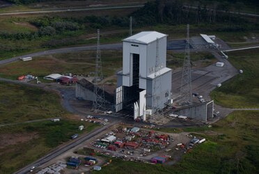 Ariane 6 launch zone (ELA-4) at Europe's Spaceport in French Guiana