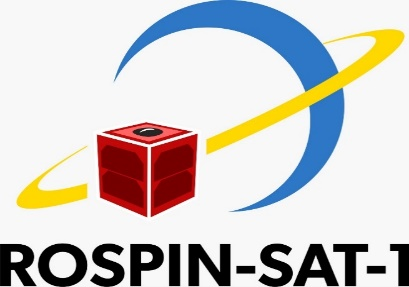 Logo of CubeSat team ROSPIN-SAT-1 from Politehnica University of Bucharest, Romania