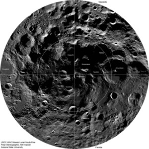 South pole of the Moon