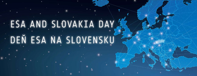 ESA Day in Slovakia banner