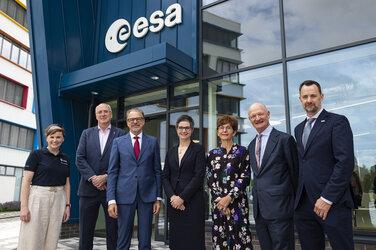 ESA unveils its Magali Vaissiere Conference Centre