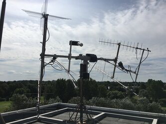 The ESTEC Educational Ground Station antennas