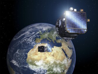 Proba-3's pair of satellites