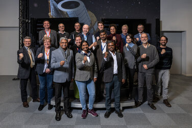 ISRO delegation visits ESA - Team photo