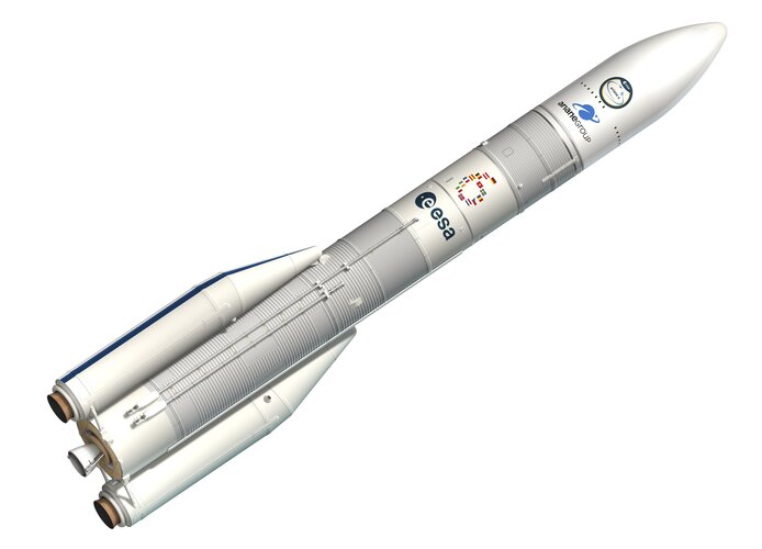 Artist's view of the Ariane 6 flight model-1