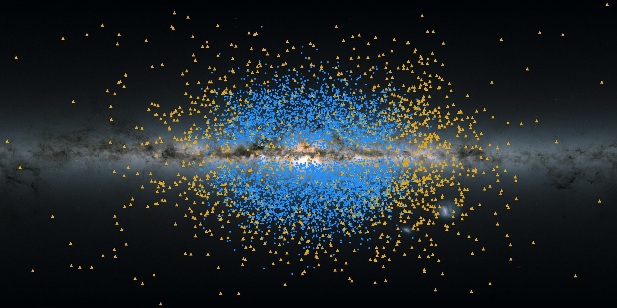 Gaia unravels two ancient streams of stars in the Milky Way 
