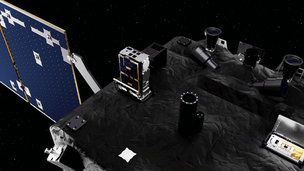 Milani CubeSat deployed from Hera asteroid mission