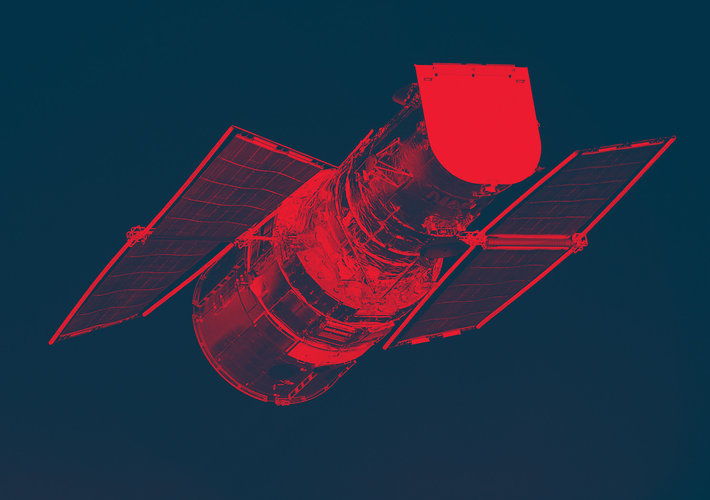 Launched: 1990 ESA contributed solar arrays and Faint Object Camera