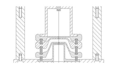 Figure 3. 2D design drawing of the DS4G thruster.