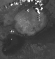 Satellite image of Ngorongoro, 25 October 2000