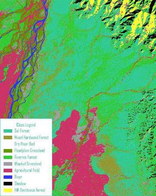 Land cover of western part of Bardia National Park (2002)