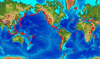 ESA Eduspace IT Catastrofi naturali I vulcani sulla Terra printer version