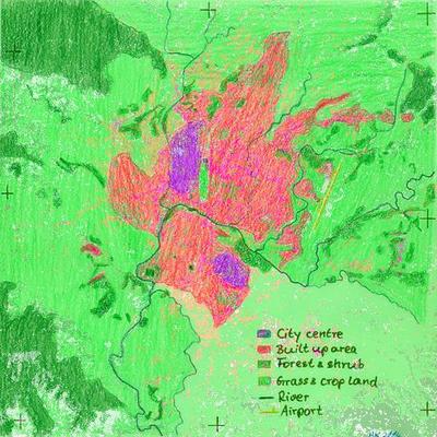 Merged classification of Kathmandu