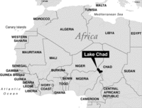 Ligging van het Tsjaadmeer.