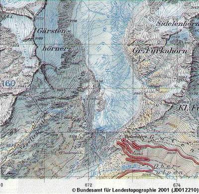 Rhone map of 1993