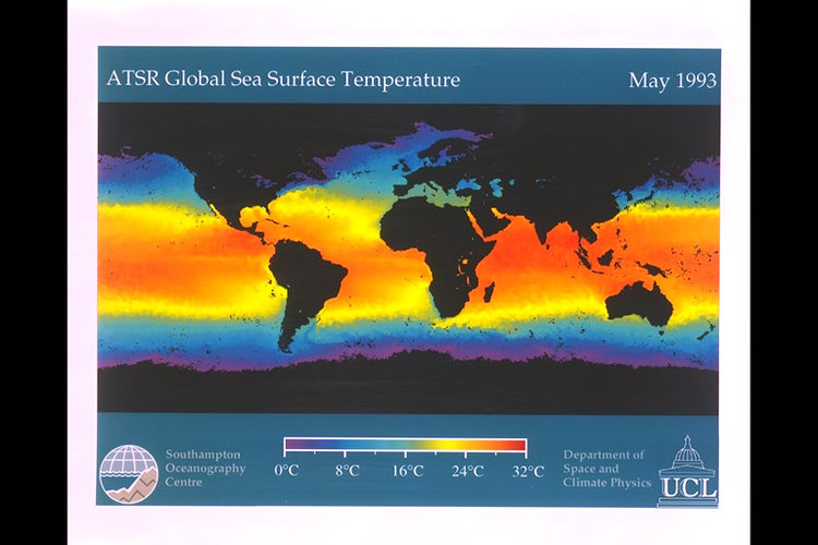 ERS-1/ATSR sea surface temperature