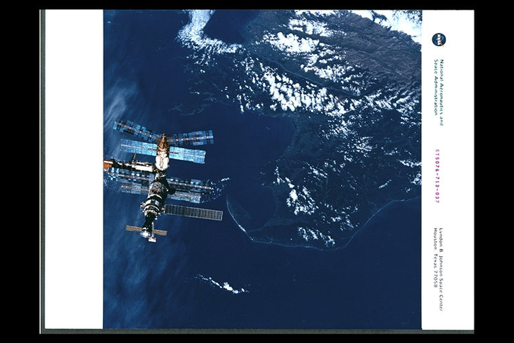 STS-76 view of Mir