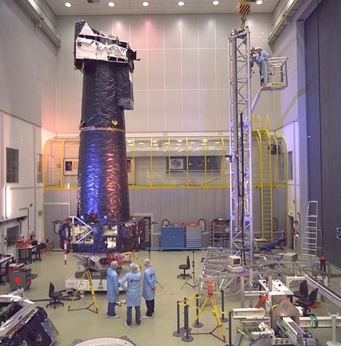 XMM STM assembly and testing at ESTEC