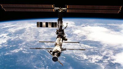 International Space Station in 2001