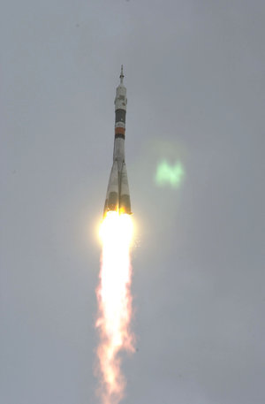 Launch of Andomède mission from Baikonur