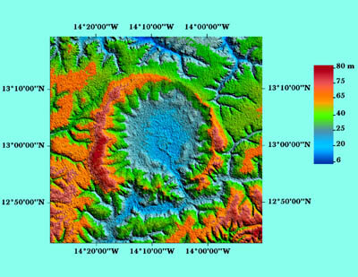 EO training pays off in discovery of African meteor crater