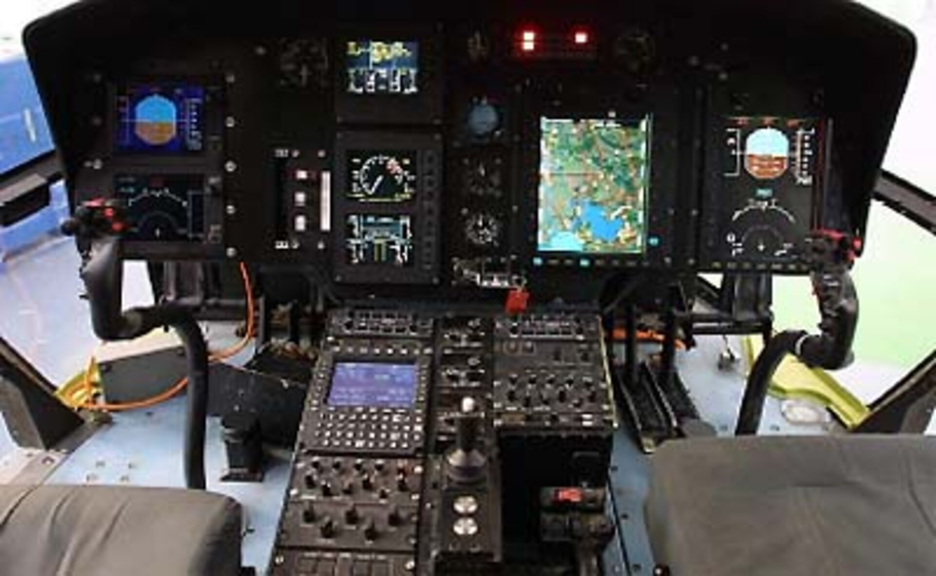 Esa Helicopter Cockpit