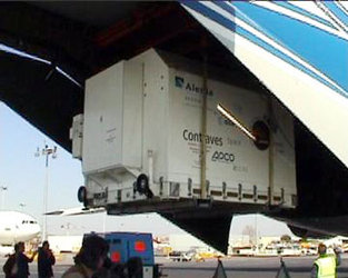 Transporting Mars Express long distances requires an Antonov 124 plane