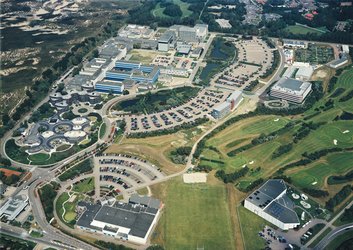 Aerial view of ESTEC site