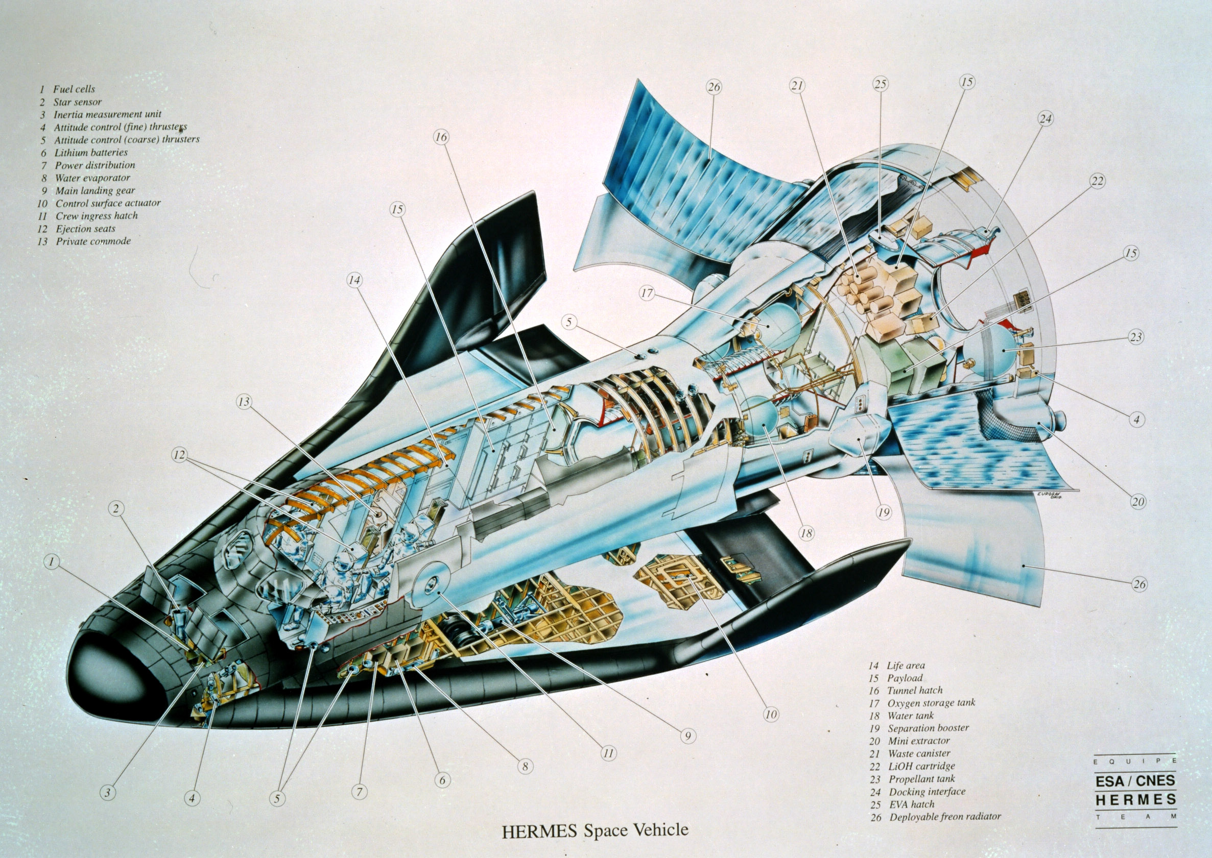 Space in Images - 2003 - 07 - Hermes cutaway