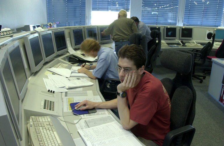 The Mars Express Control room at ESOC