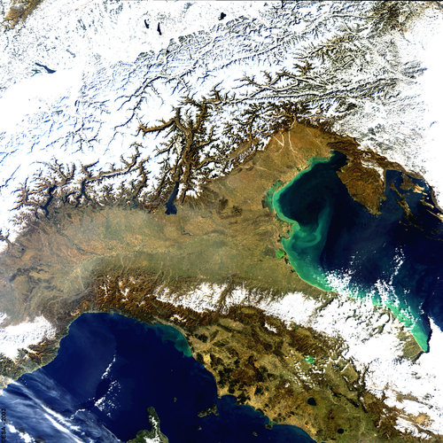 Italy - MERIS, 19 February 2003